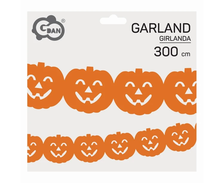 Girlanda papierowa Dynie