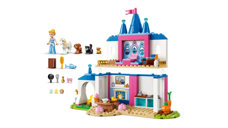 LEGO DISNEY 43283 Zamek Kopciuszka i przyjaciół 6.jpg