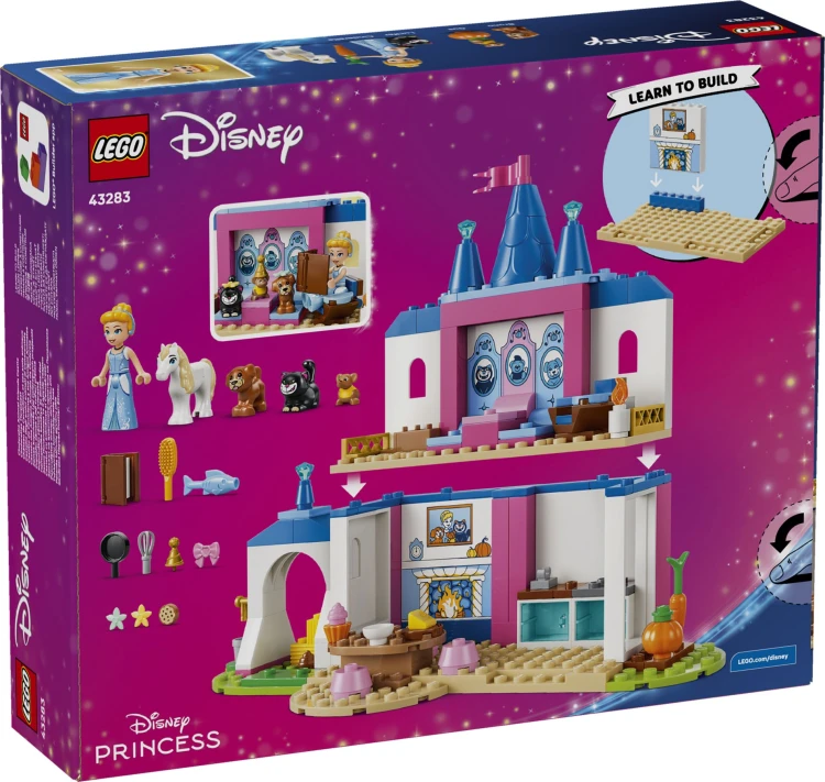 LEGO DISNEY 43283 Zamek Kopciuszka i przyjaciół 3.jpg