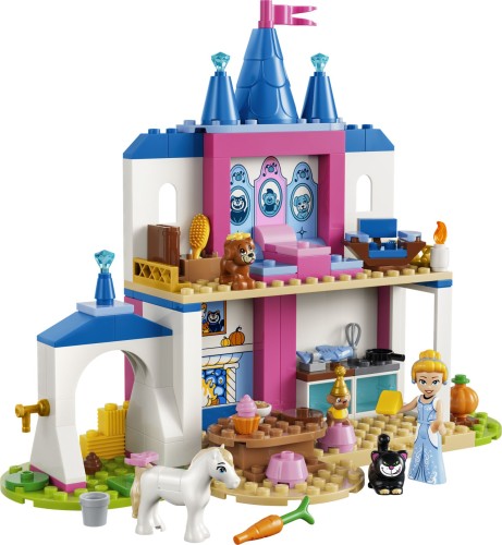 LEGO DISNEY 43283 Zamek Kopciuszka i przyjaciół 2.jpg