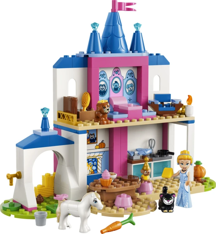 LEGO DISNEY 43283 Zamek Kopciuszka i przyjaciół 2.jpg