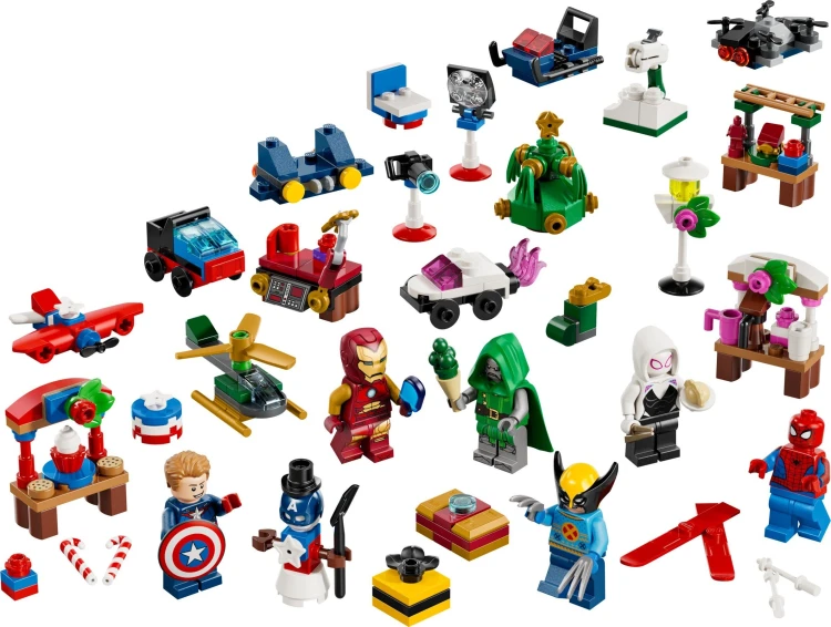 LEGO SUPER HEROES 76340 Kalendarz adwentowy 2026 2.jpg