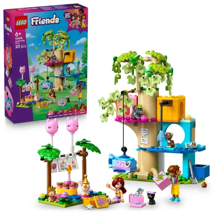 LEGO FRIENDS 42666 Kocie przyjęcie urodzinowe 2.webp