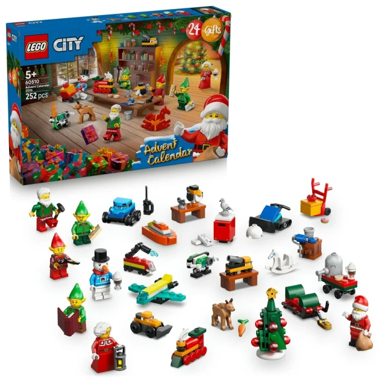 LEGO CITY 60510 Kalendarz adwentowy 2026 2.webp