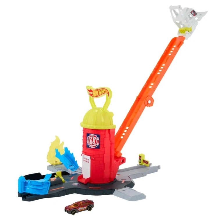Hot Wheels City Super Remiza strażacka 4.webp