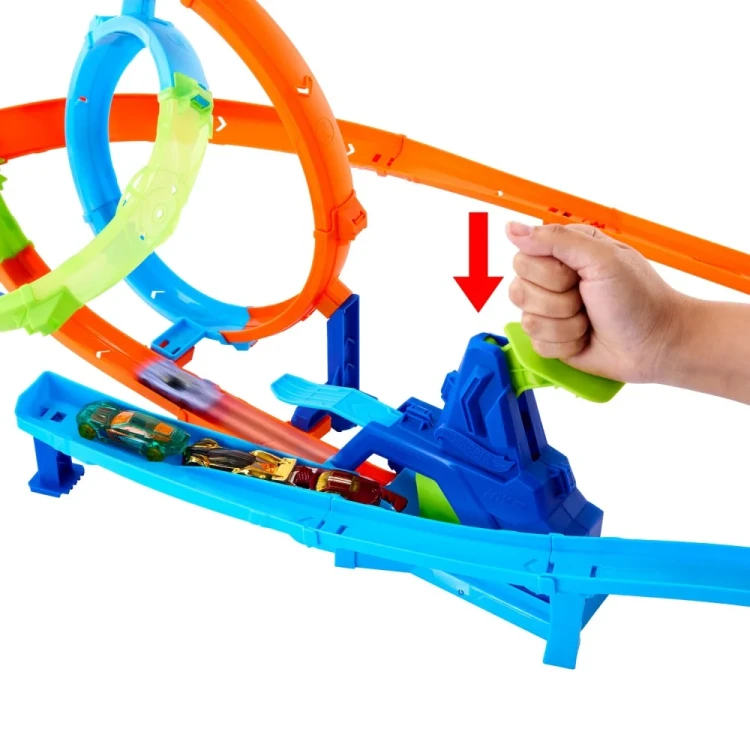 Hot Wheels Stunt Tracks Tor wyścigowy Rajdowy 4.webp