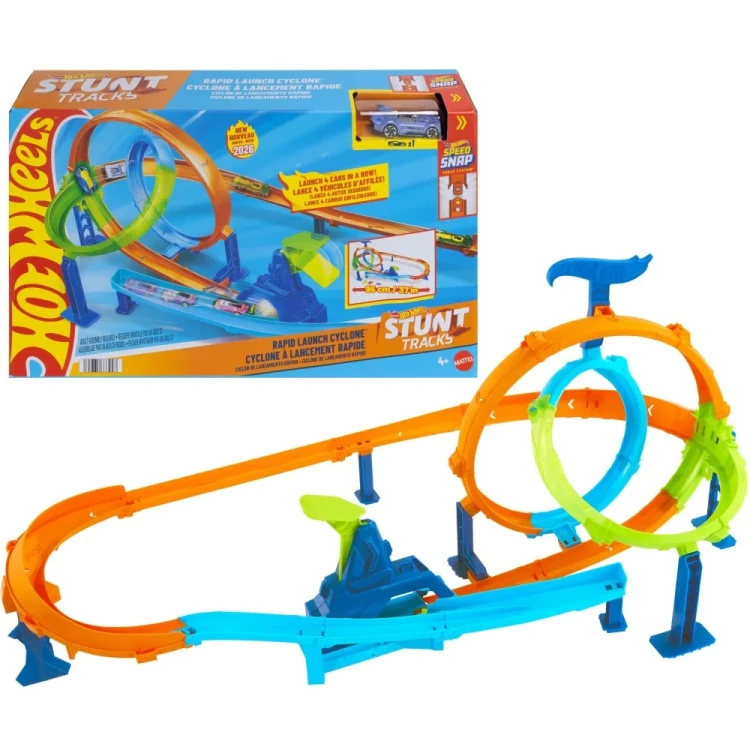 Hot Wheels Stunt Tracks Tor wyścigowy Rajdowy 2.webp