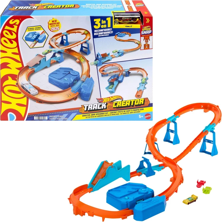 Hot Wheels Track Creator Tor Super skok z napędem.jpg