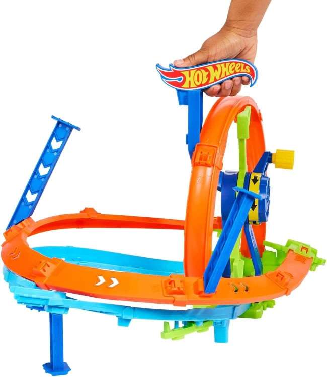 Hot Wheels Stunt Tracks Pętla tor samochodowy + auto 6.jpg