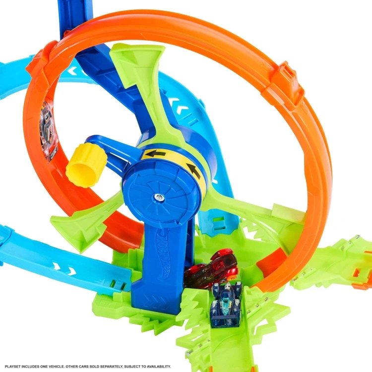 Hot Wheels Stunt Tracks Pętla tor samochodowy + auto  4.jpg