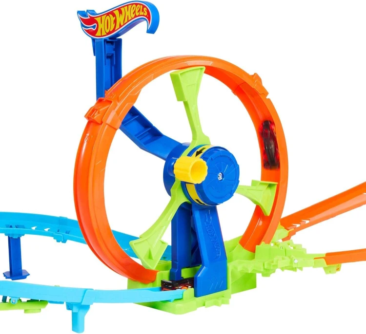 Hot Wheels Stunt Tracks Pętla tor samochodowy + auto 3.jpg