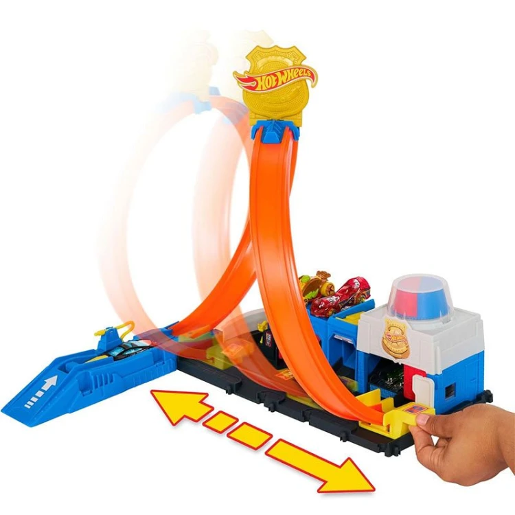 Hot Wheels City Posterunek policji Super Pętla  3.jpg