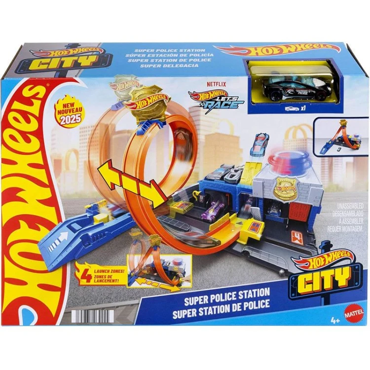 Hot Wheels City Posterunek policji Super Pętla.jpg