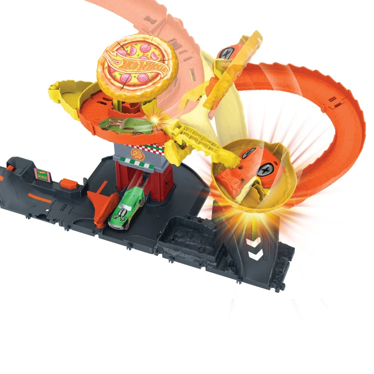 Hot Wheels City Odjazdowa pizza - Atak kobry 5.jpg