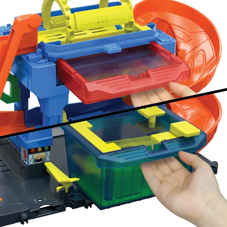 Hot Wheels City Myjnia Odjazdowe zakręty zestaw 4.jpg
