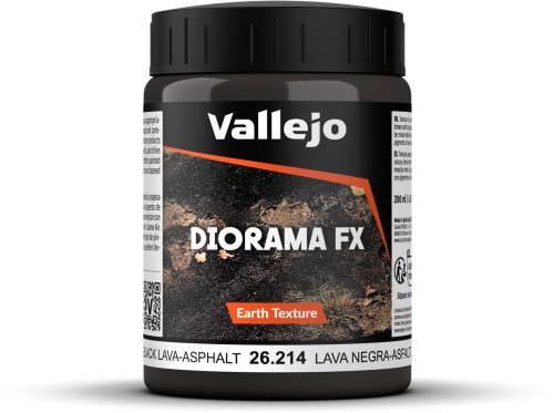 Vallejo- 26.214 - Diorama FX - Earth Textures - Black Lava-Asphalt (200 ml).jpg