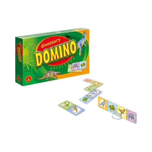Domino obrazkowe Dinozaury ALEXANDER 2.webp