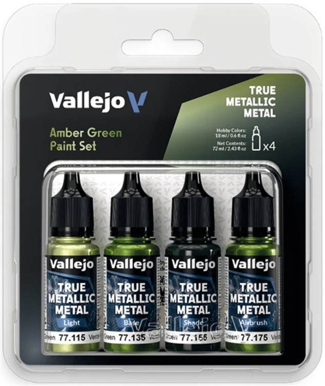 Vallejo 77.259 - True Metallic Metal - Amber Green Paint Set (4).jpg