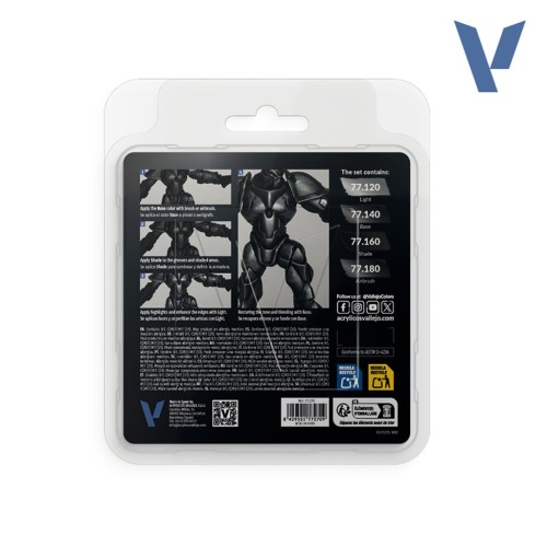 Vallejo 77.268 - True Metallic Metal - Obsidian Black Paint Set (5).jpg