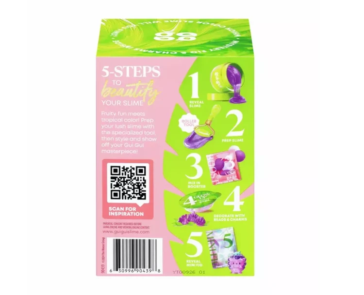 Gui-Gui Clear Slime zestaw do robienia slime o zapachu winogron MooseToys 3.webp