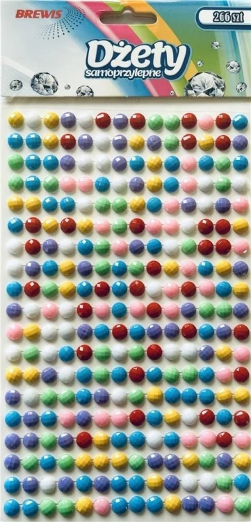 Dżety samoprzylepne pastelowe 6 mm 266 szt.jpg