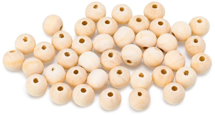Koraliki drewniane naturalne 10 mm - Brewis.jpg