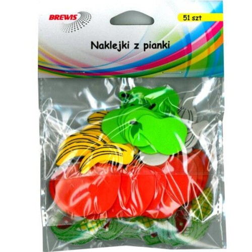 Naklejki z pianki owoce i warzywa - Brewis 2.jpg
