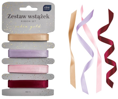 Zestaw wstążek 4x2 m Satin Gold.jpg