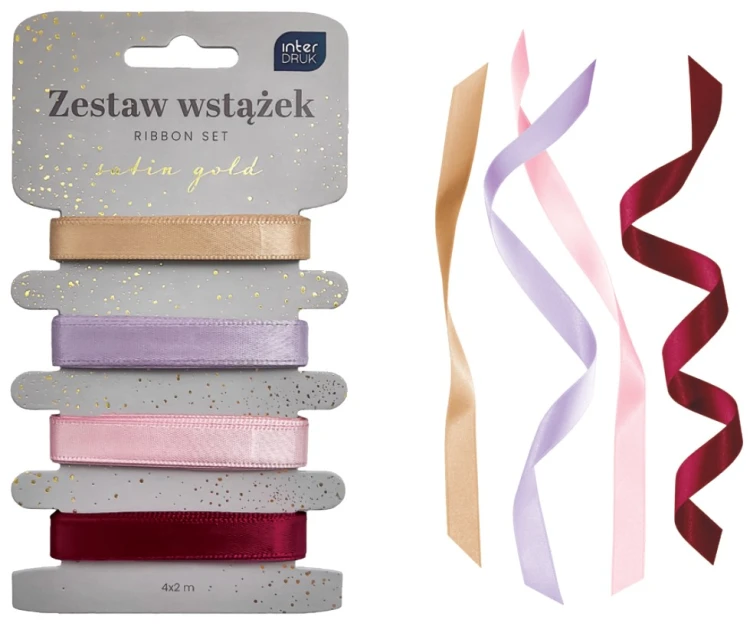 Zestaw wstążek 4x2 m Satin Gold.jpg
