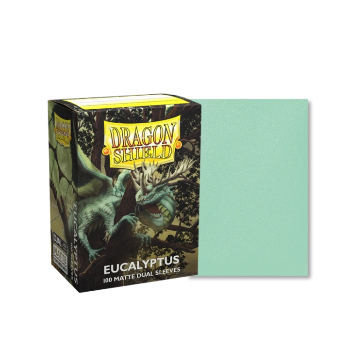 Dragon Shield Dual Matte Sleeves - Eucalyptus 'Lehel' (100 Sleeves)