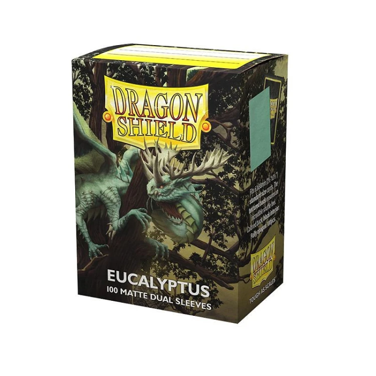 Dragon Shield Dual Matte Sleeves - Eucalyptus 'Lehel' (100 Sleeves)