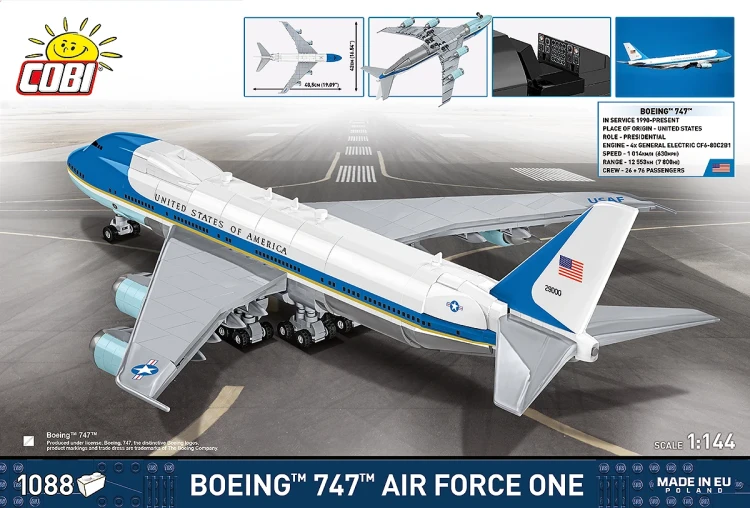 Cobi Boeing 747 Air Force One 3.webp