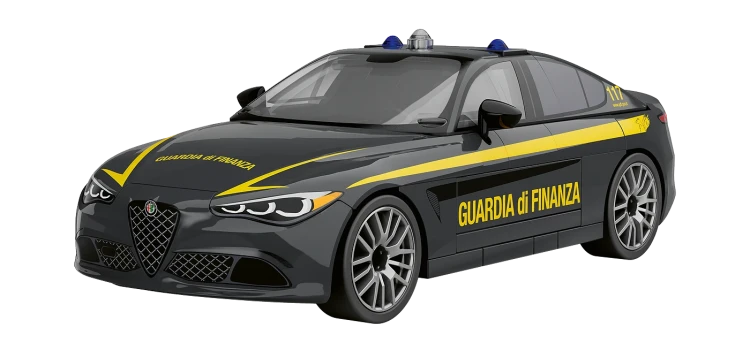 Cobi Alfa Romeo Giulia Quadrifoglio Guardia di Finanza.webp