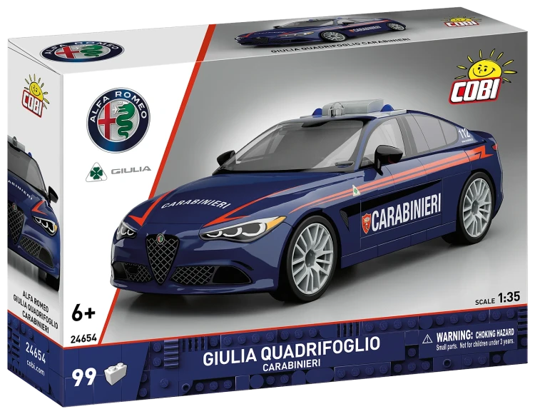 Cobi Alfa Romeo Giulia Quadrifoglio CARABINIERI 4.webp