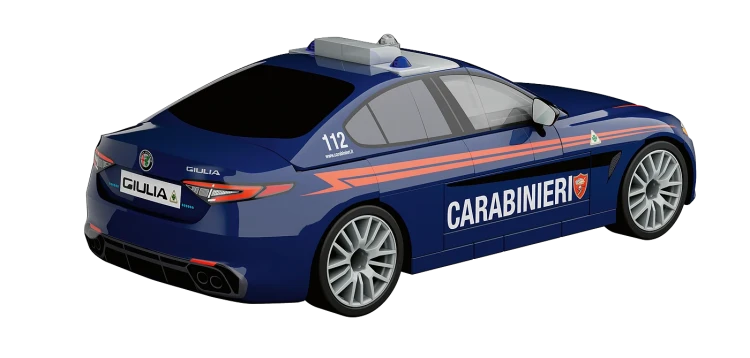 Cobi Alfa Romeo Giulia Quadrifoglio CARABINIERI 2.webp