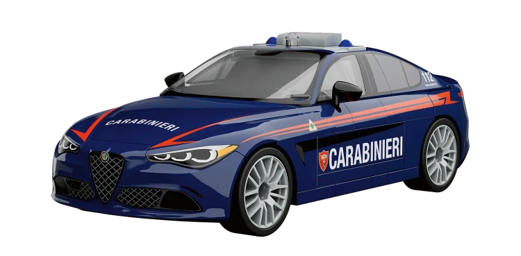 Cobi Alfa Romeo Giulia Quadrifoglio CARABINIERI.webp