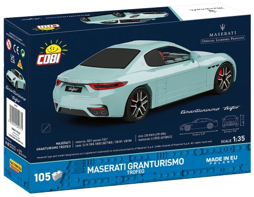 COBI Maserati GranTurismo Trofeo (błękitne) 5.webp