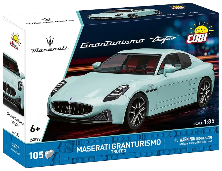 COBI Maserati GranTurismo Trofeo (błękitne) 4.webp