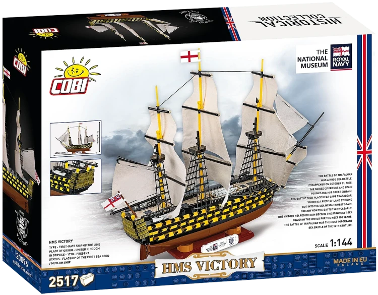 COBI Wojny Napoleońskie HMS Victory 6.webp