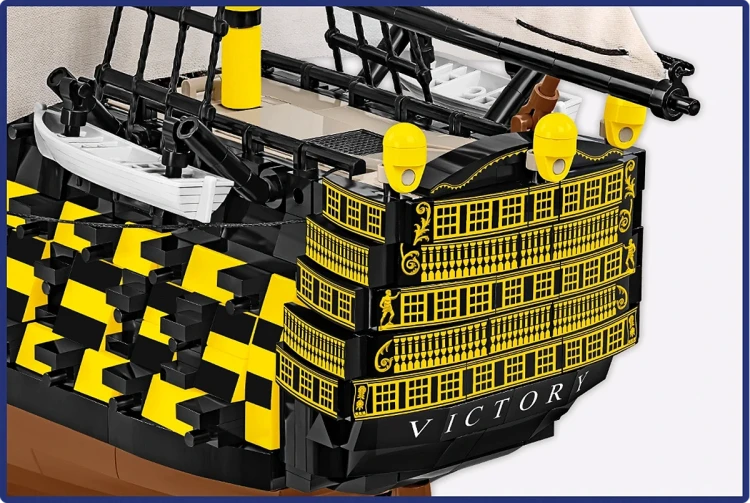 COBI Wojny Napoleońskie HMS Victory 4.webp