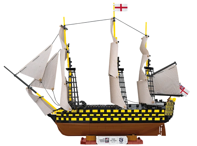 COBI Wojny Napoleońskie HMS Victory 3.webp