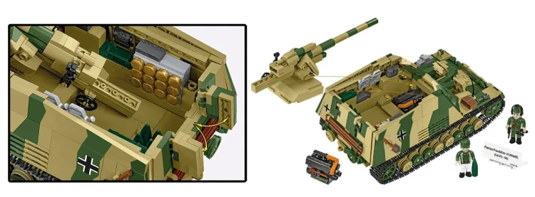 COBI Panzerhaubitze Hummel Trzmiel 5.webp