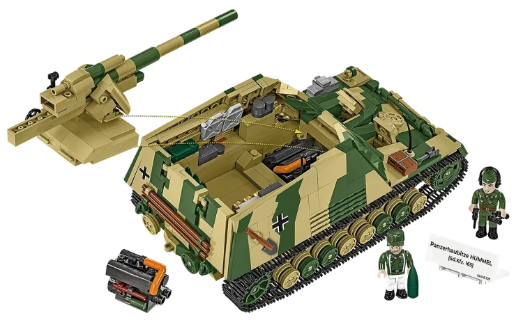 COBI Panzerhaubitze Hummel Trzmiel 4.webp