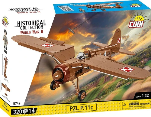 COBI Samolot PZL P.11c 7.webp