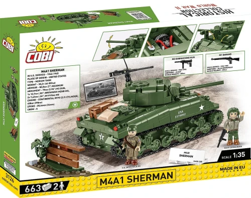 COBI Historical Collection M4A1 Sherman 7.webp