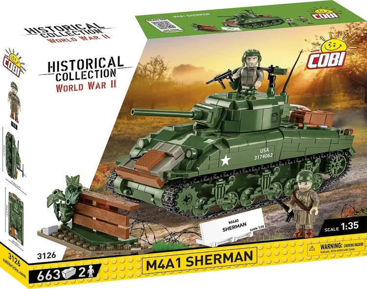 COBI Historical Collection M4A1 Sherman 6.webp