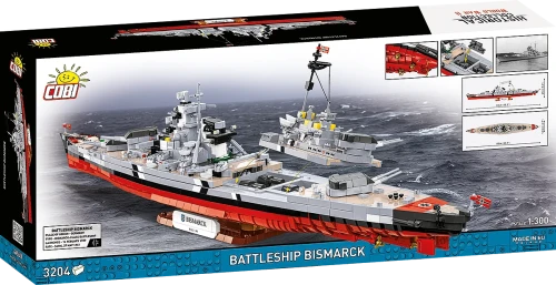 COBI Historical Collection WWII - Battleship Bismarck 6.webp