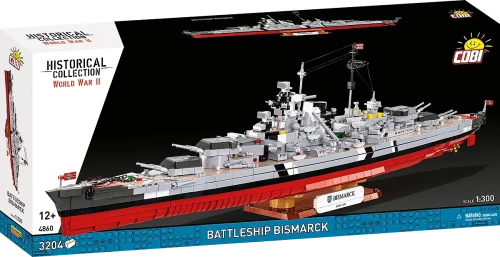 COBI Historical Collection WWII - Battleship Bismarck 5.webp