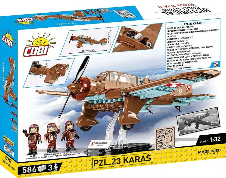 COBI HC WWII PZL.23 Karaś 6.webp