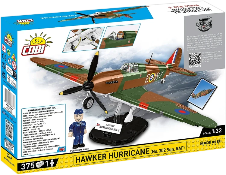 COBI Hawker Hurricane (No.302.Sqn.Raf) 6.webp